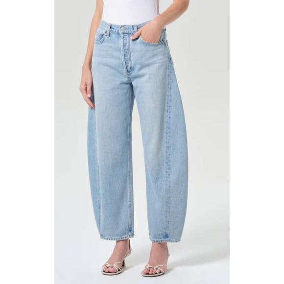 Agolde Denim - AGOLDE Luna Pieced Jeans in Addition